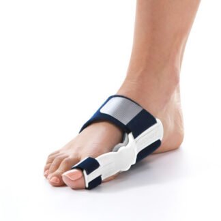 Hallux Valgus-Korrekturorthese HalguNight AIRCAST schwarz-weiß
