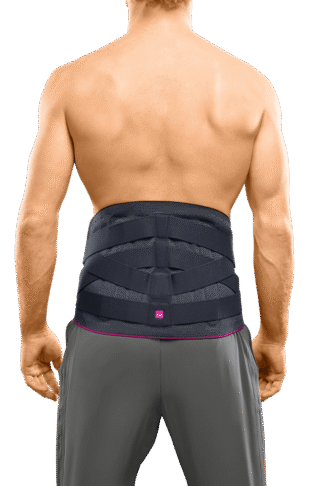 Lumbalstützorthese Lumbamed facet, dark grey