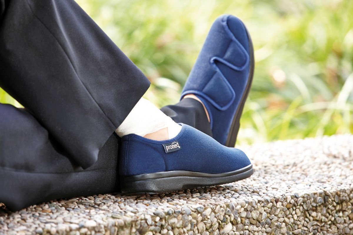 Reha Schuh SaniSoft marineblau – Bild 3