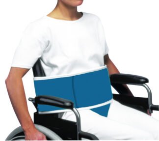 Bauchgurt mit Sitzhose blau