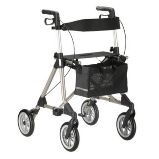 Rollator elan plus, inkl. Tasche, Stockhalter und Rückengurt, max. 150 kg bel.