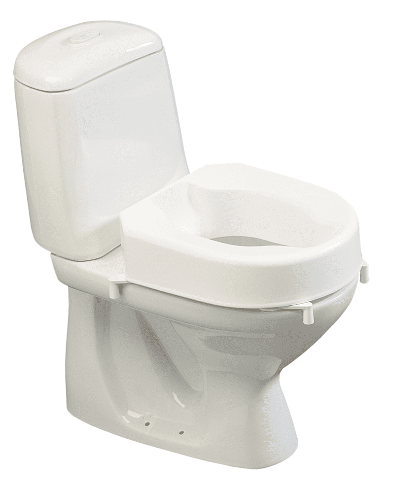 Toilettensitzerhöhung Hi-Loo, mit Klammern, ohne Deckel