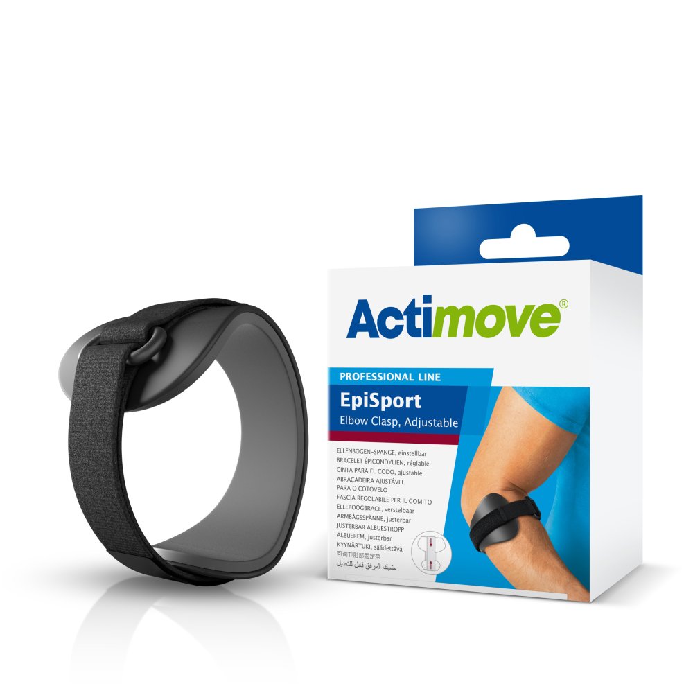 Actimove EpiSport Ellenbogenspange, schwarz