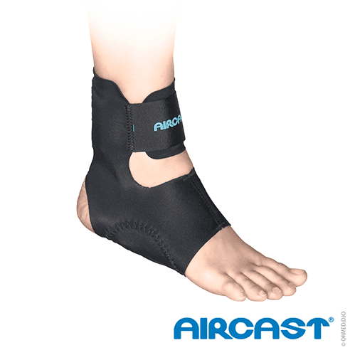 Achillessehnenbandage AIRCAST Airheel, schwarz