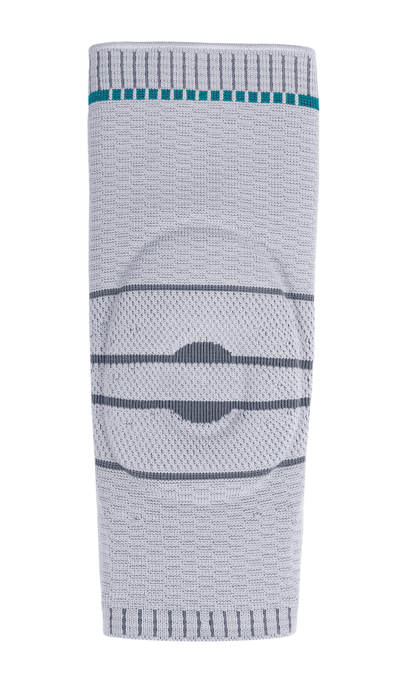 Kniebandage b:joynz knee support zur Kompression mit Pelotte und Stäben