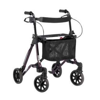Leichtgewicht-Rollator TAIMA M2 mit Rückengurt und Tasche (Dietz)