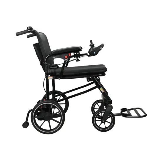 Elektrorollstuhl e-FOLDI Navigator faltbar, schwarz, Sitzbreite 48cm