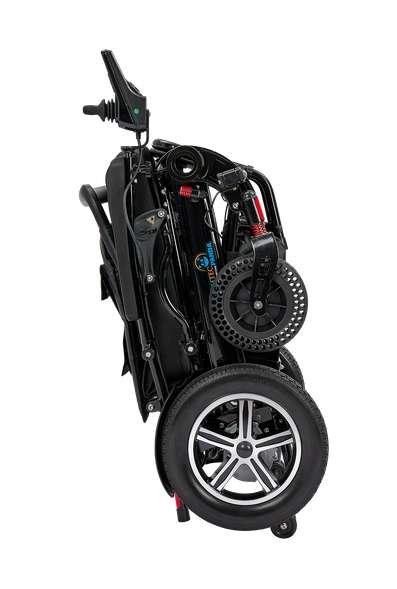 Elektrorollstuhl Elchtec Panda faltbar, schwarz, Sitzbreite 48cm – Bild 2