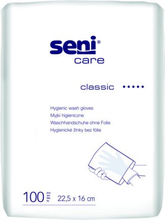 Seni Care Waschhandschuhe Classic 225 x 160 mm (VPE: 100 Stück)