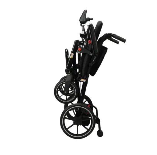 Elektrorollstuhl e-FOLDI Navigator faltbar, schwarz, Sitzbreite 48cm – Bild 2