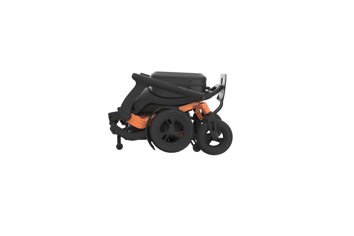 Elektrorollstuhl erivo Carbon, faltbar – Bild 2