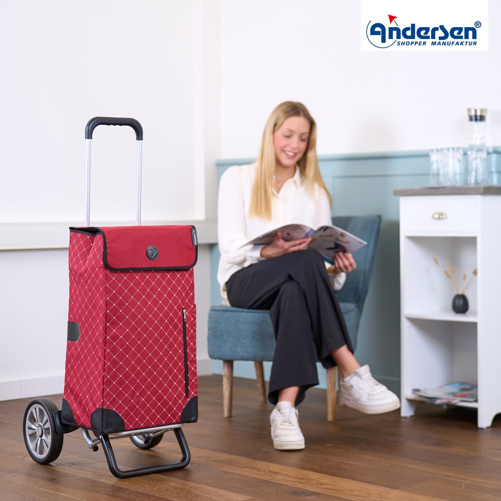 Alu Star Shopper Sofia, rot – Bild 2
