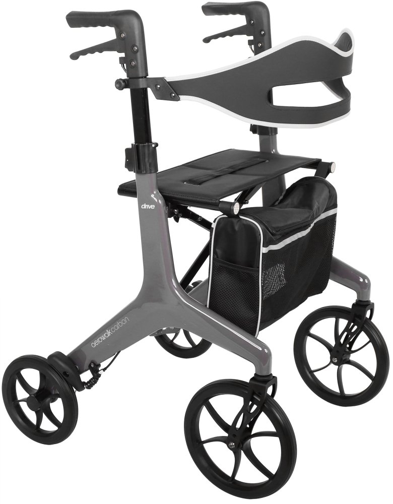 Leichtgewichtrollator AeroWalk Carbon – Bild 2