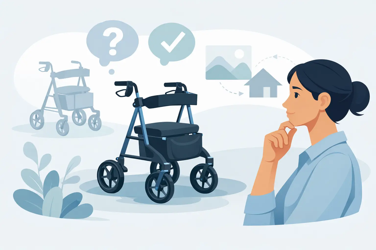 Rollator kaufen: Das passende Modell finden